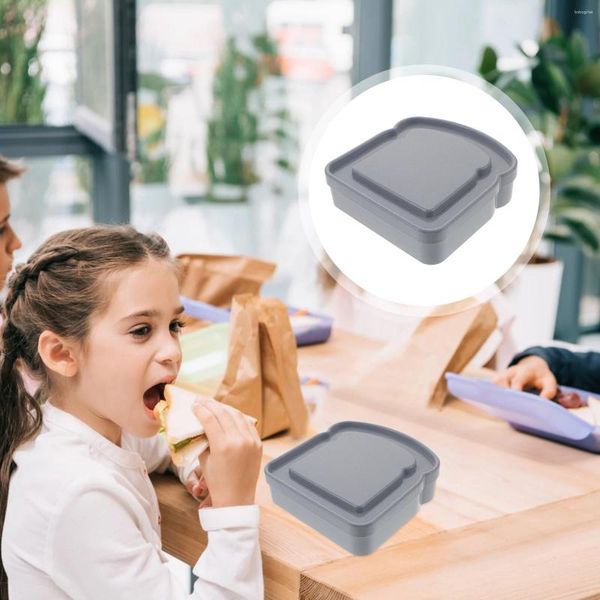 Bouteilles de stockage, boîte à Sandwich, conteneurs pour enfants, coffre-fort au micro-ondes avec couvercles, collation réutilisable hermétique