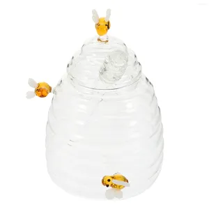 Opslagflessen saus container deksel honing potten containers keuken jar deksels jam potglas