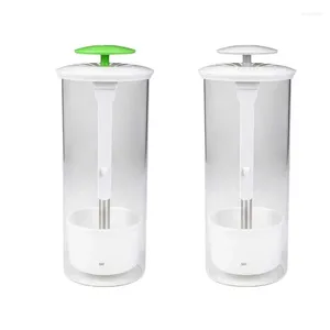 Opslagflessen Saver Container Fresh Keeper Pod voor koriander Easy Access Top Lid koelkastgadget