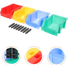 Bouteilles de rangement vis boîte Oblique accessoires de bureau organisateur Juguetes boîtes de composants en plastique