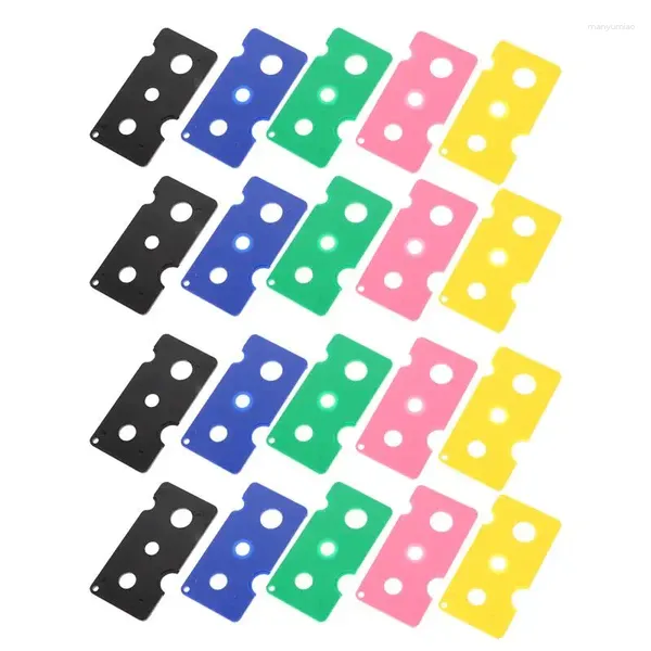 Bouteilles de rangement sdatter 20pcs en bouteille de déménageur de déménageur BAPAL PORTABLE ESSIGHT