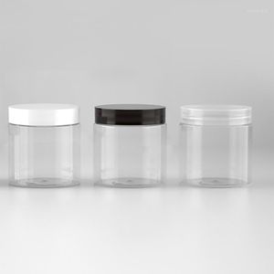 Opslagflessen Sedorate 30 stks 250 g heldere plastic plastic potten met schroefdeksel cosmetisch maskercontainerbehuizer gezichtsreiniger