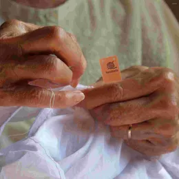 Opslagflessen naaien reliëfveting labels labels haaktags voor handgemaakte items