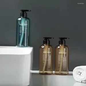 Bouteilles de rangement Dispensateur de pompe à shampooin