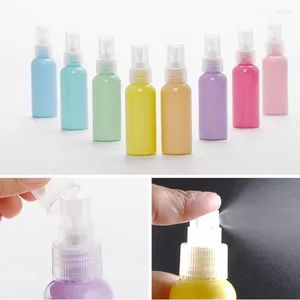 Botellas de almacenamiento Silicona recargable mini recipiente cosmético vacío Perfume Traveler Bottle Press para bañera de champú de loción