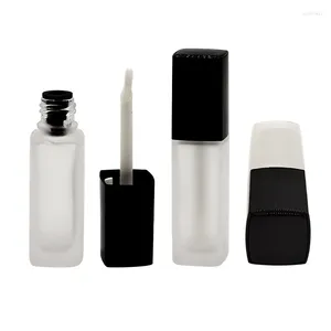 Bouteilles de stockage Spot Tube vide Lip Glaze Matériel d'emballage 6 ml Bouteille en verre brillant Glaçage et