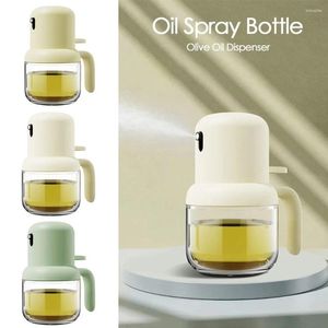 Botellas de almacenamiento rociador botella de botella de aceite señor para freidora de aire vinagre salsa de soja dispensador