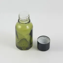 Botellas de almacenamiento Botella de cuidado de la piel 15 ml Embalaje esencial de aceite Spray de color oliva