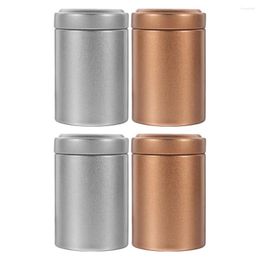 Botellas de almacenamiento, contenedor de comida para té, tarro portátil, bote de cocina, accesorio de Metal para el hogar, botes multifunción para hojas