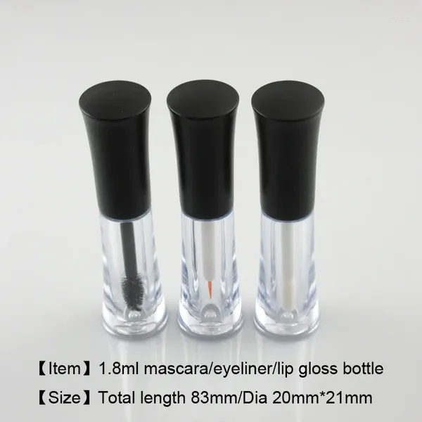 Bouteilles de rangement TM-LG096 Cosmetics 1,8 ml Volume Mascara Bouteille à lèvres Eyeliner 250pcs / Lot