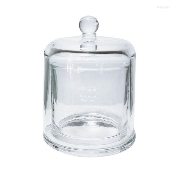 Bouteilles de stockage Transparent Pierre Diffusée Bougie Parfumée Pot En Verre DIY Récipient Vide Bouteille D'huile Essentielle Coupe-Vent