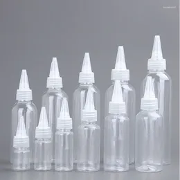 Botellas de almacenamiento de plástico transparente plástico colgador de plástico Glue de tinta de tinta