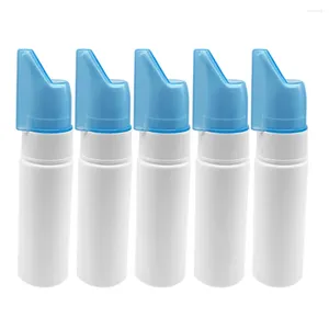 Bouteilles de rangement bouteille de voyage Setle à eau brume pulvérisateur de lavage de nez durable Pompe à main vide Pompe nasale pour la famille Portable extérieur