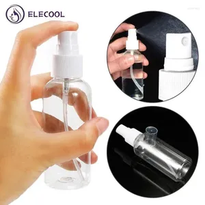 Opslagflessen Reisvriendelijke lege, gemakkelijke handige hervulbare meervoudige maten Clear Pet Plastic Parfum Container Spray Bottle