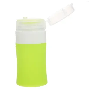 Opslagflessen reismaat toiletartikelen containers cilindrische botteling siliconen conditioner dispenser lotion