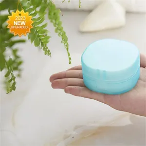 Bouteilles de rangement porte-plat de savon de voyage en plastique Mini épiscade