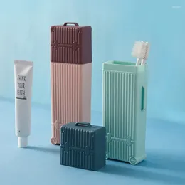 Bouteilles de rangement, étui de brosse à dents de voyage, voyage d'affaires Portable, porte-gobelet de lavage, organisateur pour usage quotidien