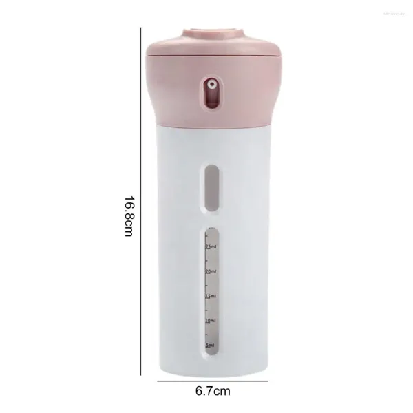 Bouteilles de rangement Utile Dispensateur Bouteille ABS LOTION DE commutation rotative