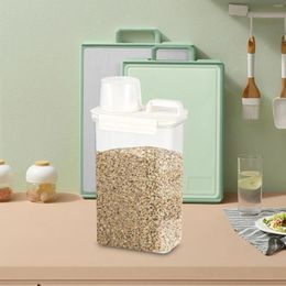 Bouteilles de rangement Jar étanche à l'air aspirateur nettoyage facilement contenant des aliments en silicone à étanchéité pour les noix de riz céréales