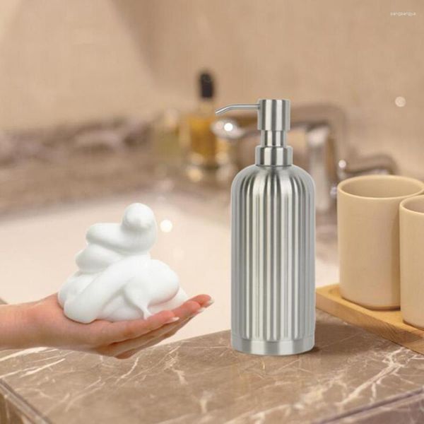 Botellas de almacenamiento Lavable Práctico Baño Bomba manual Dispensador de jabón líquido A prueba de fugas Recargable Uso diario