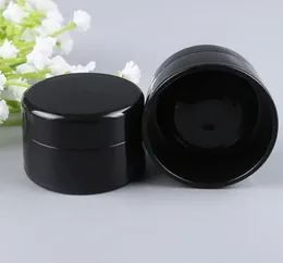 Bouteilles de rangement en gros de 1000pcs / lot 5g Black Plastic Jar Eye Cream Bottle Cosmetic Make Up-résistant aux UV