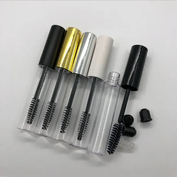 Bouteilles de stockage en gros 10 ml Tube de Mascara vide avec baguette à cils crème conteneur bouteille maquillage bricolage cosmétiques Tubes transparents