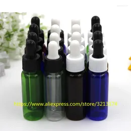 Bouteilles de rangement en gros 20 ml Pet Plastic Plastic Propulter Bottle Mini échantillon Parfum Essential Huile Liquide Pipette Refile