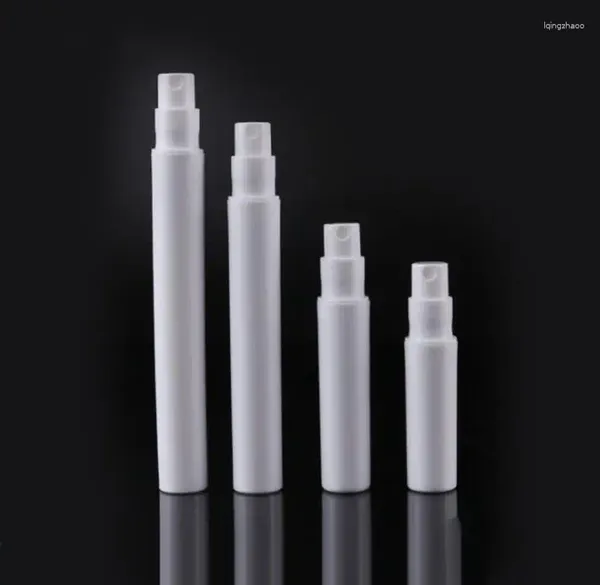 Bouteilles de stockage en gros vide échantillon vaporisateur 2 ml 3 ml 4 ml 5 ml flacons de bouteille de parfum en plastique blanc 1000 pcs/lot SN1540