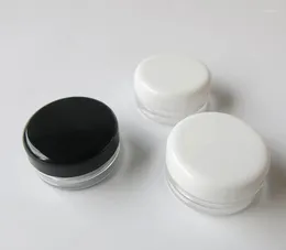 Opslagflessen Groothandel promotie 500 PCS 3G Plastic Cream Jars Lege 3 G Cosmetic 3ml Sample Container