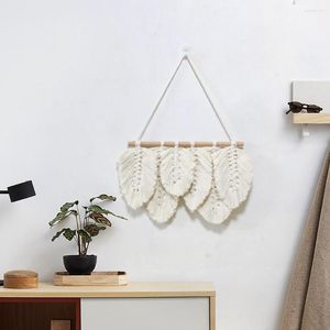 Opslagflessen Wonderlife hand geweven tapijt macrame muur hangende ambachten boho home decor bohemian kunst voor slaapkamer kinderkamer decoratie