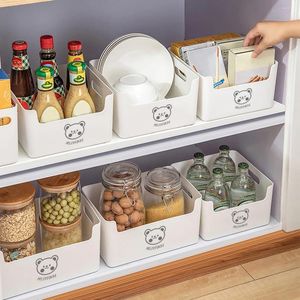 Botellas de almacenamiento que vale la pena Caja de cocina de la cocina Multifuncional Organizador de plástico en cajón de armario de fregadero Gran capacidad
