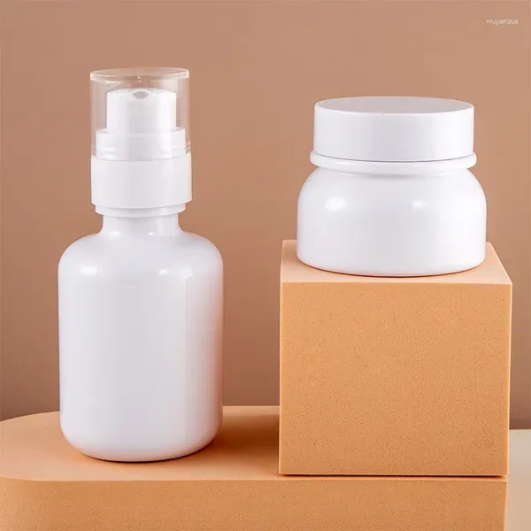 Bouteilles de stockage YUXI///2ml bouteille séparée blanc cosmétiques fond de teint maquillage beauté Lotion crème pots en plastique