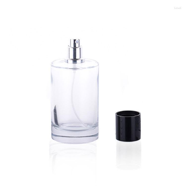 Storage Bottles YUXI Cylindrical Perfume Magnet Cap Round Thick Soled