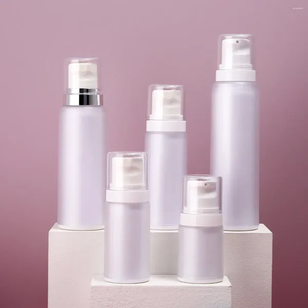 Bouteilles de stockage YUXI Double couche glaçage fin brouillard vaporisateur bouteille haut de gamme crème lotion bouteille
