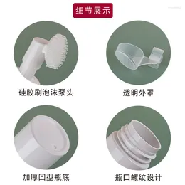 Bouteilles de rangement yuxi yuxipet bouteille en mousse en plastique blanc 100 ml 150 ml