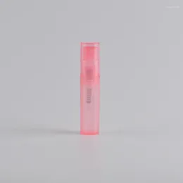 Botellas de almacenamiento Yuxi2ml3ml mini plástico de perfume botella bayoneta muestra líquido de plástico portátil pequeño.