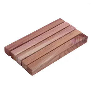 Boîtes de rangement 10 pièces armoire à insectes tiroir en bois de cèdre bambou bois de cèdre naturel