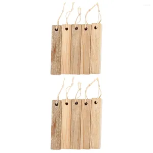 Cajas de almacenamiento 10 PCS Sticks Bloques de armario para seguridad en el hogar Madera DIY Tiras de armario Cajón