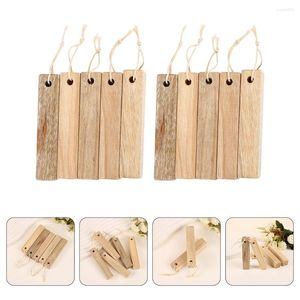 Boîtes de rangement 10 pcs bâtons bandes de bois blocs de tiroirs pour vêtements placard garde-robe