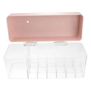 Boîtes de rangement 1PC Case de bureau Boîte de maquillage Organisateur pour coiffeuse salle de bain