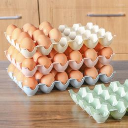 Opbergdozen 24 rooster eierdoos container organisator kasthouder keuken koelkast vriezer