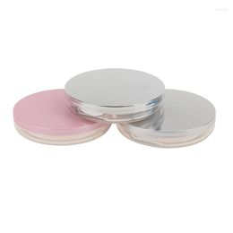 Boîtes de rangement 3g Conteneur de maquillage de voyage Tamis cosmétique Boîte de poudre en plastique portable Pot vide en vrac avec pot miroir