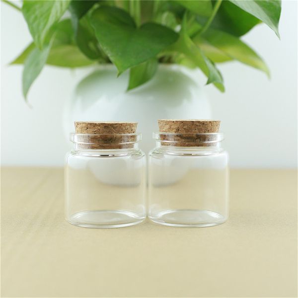 Boîtes de rangement Bacs 12pcsLot 4750mm 50ml Bouteilles en verre avec liège Épicé Tiny Bottle Jar Containers Spice Vials Craft DIY Small Jars 230613