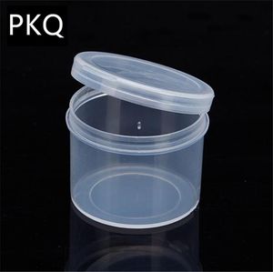 Opbergdozen bakken 20 ml wegwerp plastic doos afhaalmaaltijden cupcontainers met scharnierende deksels klein pigment herbruikbaar 10 stks