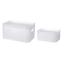 Opslagboxen Bins 2pcs Multifunctionele make-uptool Grote capaciteit cosmetica-cases