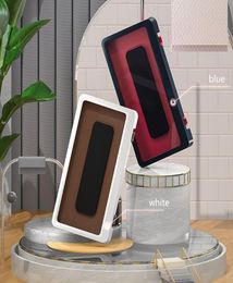 Boîtes de rangement bacs de salle de bain imperméable téléphone de génération de boîtier durable punch punch wallmountted écran mobile holder1474699
