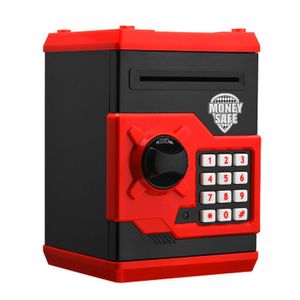 Cajas de almacenamiento Contenedores Hucha electrónica Cajero automático Contraseña Dinero Efectivo Monedas Ahorro Depósito automático Caja fuerte Regalo para niños Gota 230320