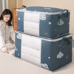 Opbergdozen bakken opvouwbare tas kleren deken quilt kast trui organisator box bouches mode verkoopkast 230817