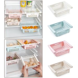 Boîtes de rangement Bacs Réfrigérateur Organisateur Réfrigérateur Tiroir Récipient En Plastique Étagère Fruits Oeuf Alimentaire Cuisine Accessoires 230419