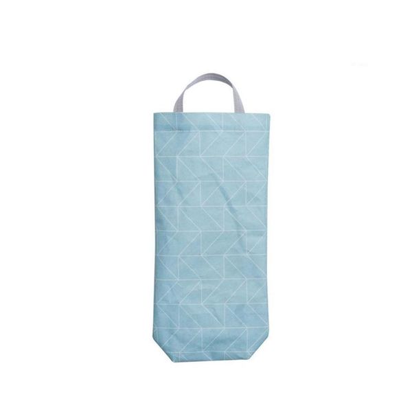 Boîtes de rangement Bacs Accueil Portable Suspendu Amovible Sac D'épicerie Support Mur Organisateur Distributeur Support De Cuisine En Plastique Maquiage Dhouo